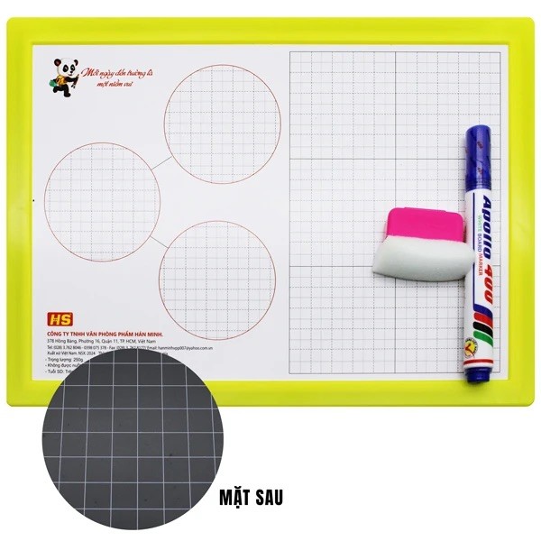 HAN MINH 2-SIDED TABLE A4 - DCHS-011