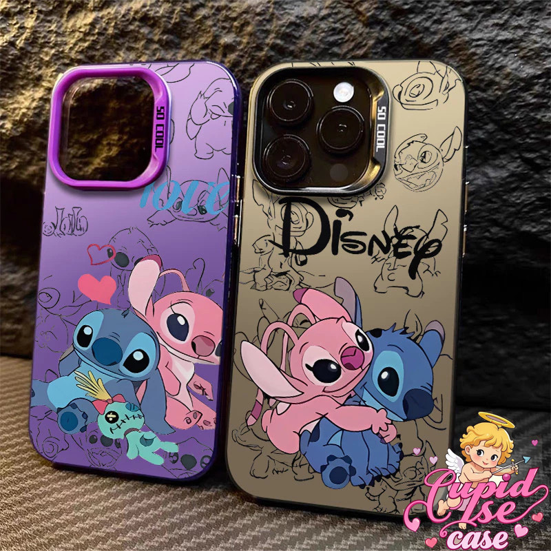 Stitch Couple Case approach แต่ละอื่นๆ VIVO Y02T Y15 AS Y16 Y02S Y11 Y12 Y15 Y17S Y18 Y19S Y20s Y12s