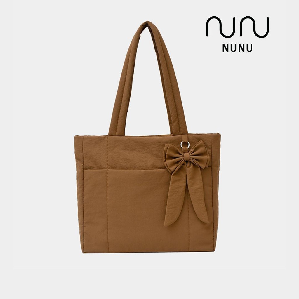 NUNU Florina Bag - กระเป๋าแฟชั่นผู้หญิง Big Tote Bag กันน้ําความจุขนาดใหญ่ผ้าใบไนลอน Beg Tangan Wani