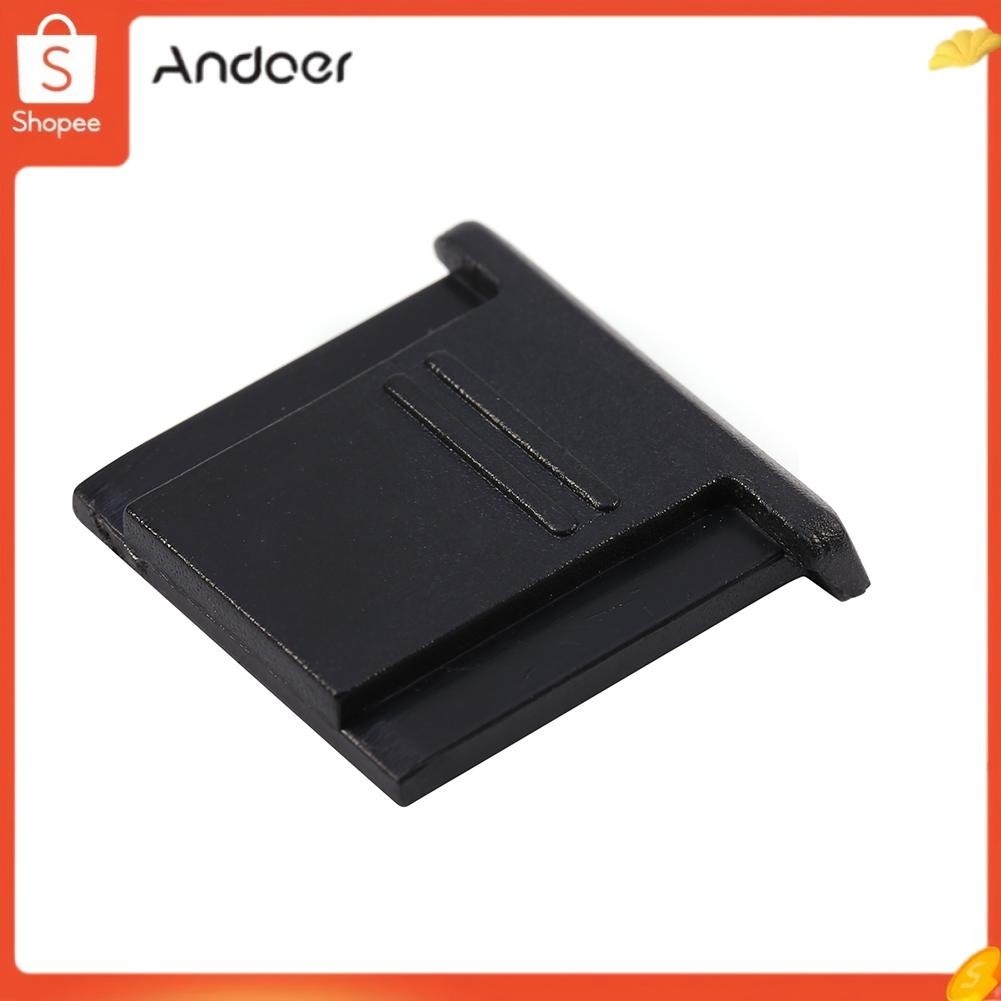 Andoer Hotshoe Cover Cap Protector พลาสติก 0.75x0.83 Hot Shoe สำหรับ D-SLR ฟิล์ม SLR