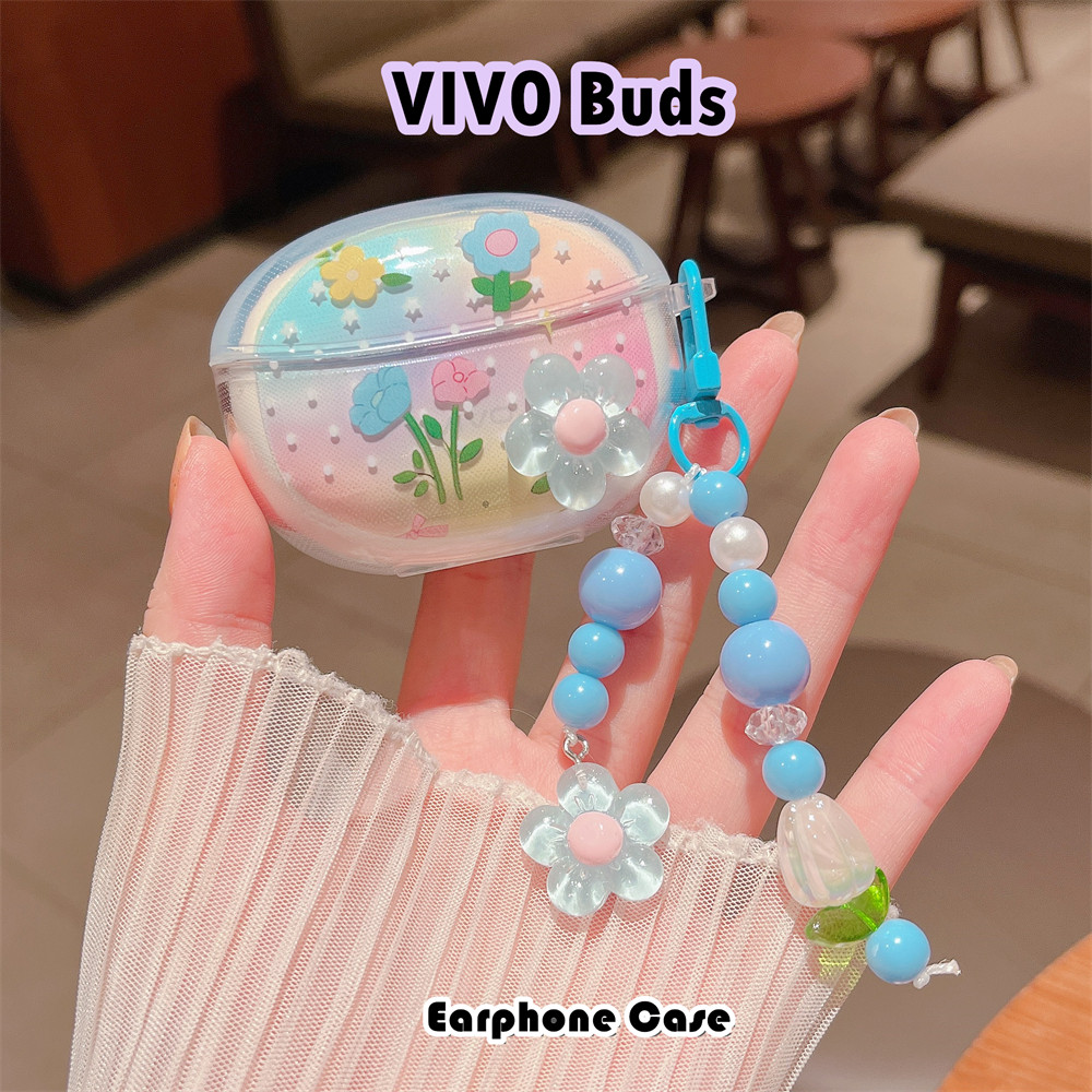 【Case Home】นําไปใช้กับ VIVO Buds เคส Case เคสหูฟัง DIY สไตล์การ์ตูนตลก ซิลิโคนนุ่ม เคส เคสหูฟัง