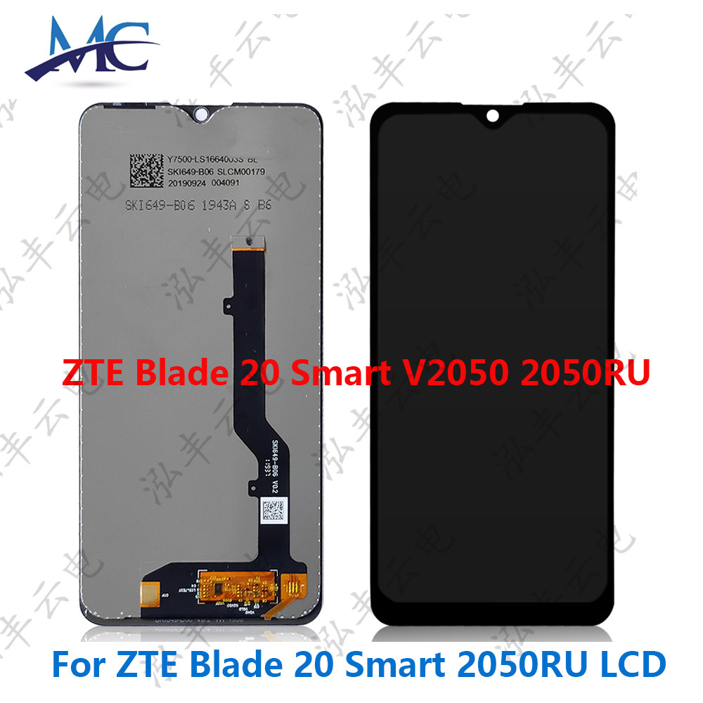 เหมาะสําหรับ ZTE Blade 20 สมาร์ท 2050RU หน้าจอ LCD Assembly LCD Original Test