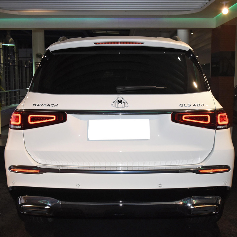 เหมาะสําหรับ Mercedes-Benz Maybach GLS480 GLS600 GLS450 GLS400 Maybach Tail Label สติกเกอร์ฉลากด้านห