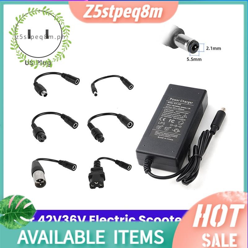 42V 1.5A สกู๊ตเตอร์ไฟฟ้า Charger 42V 1.5A Power Adapter สําหรับ M365/PRO Li-Ion แบตเตอรี่อะแดปเตอร์ 