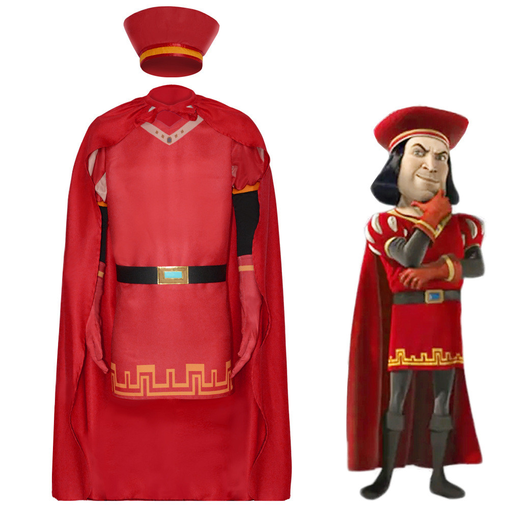 ชุดคอสเพลย์ Shrek 4D Lord Farquaad สำหรับฮาโลวีน
