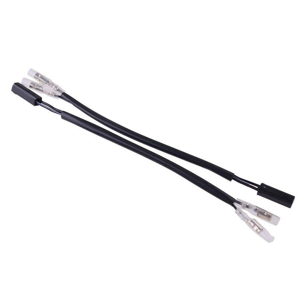 2 ชิ้นไฟเลี้ยวไฟแสดงสถานะปลั๊กอะแดปเตอร์สายสายไฟ Fit สําหรับ Suzuki LS650P Savage LS650L1 LS650L4