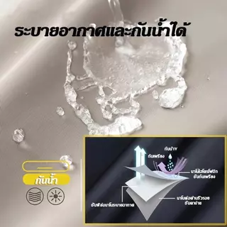 ชุดกันฝน เสื้อกันฝนสำหรับมอเตอร์ไซค์ เสื้อกันฝนแบบชิ้นเดียว กันน้ำและทนต่อการสึกหรอ การออกแบบที่กว้างขึ้น ไม่เปียกง่าย