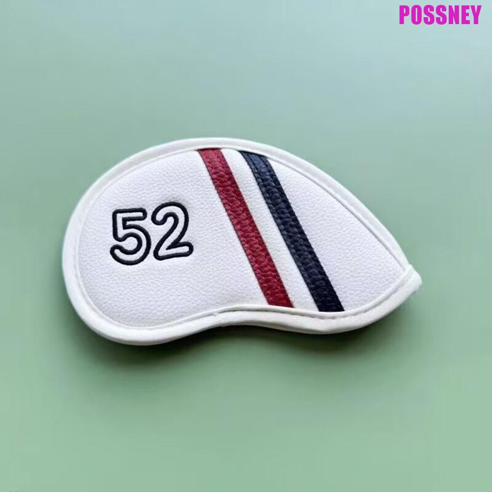POSSNEY ครอบหัวไม้กอล์ฟ Wedge ทำจากหนังPU ขนาด-universal มีการป้องกันน้ำ เหมาะสำหรับมุม 48-60 องศารวมถึง Sand Wedge