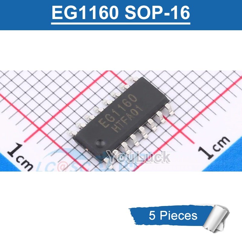 5 ชิ้น EG1160 SOP-16 600V Half-Bridge Driver ชิป IC ใหม่เดิม