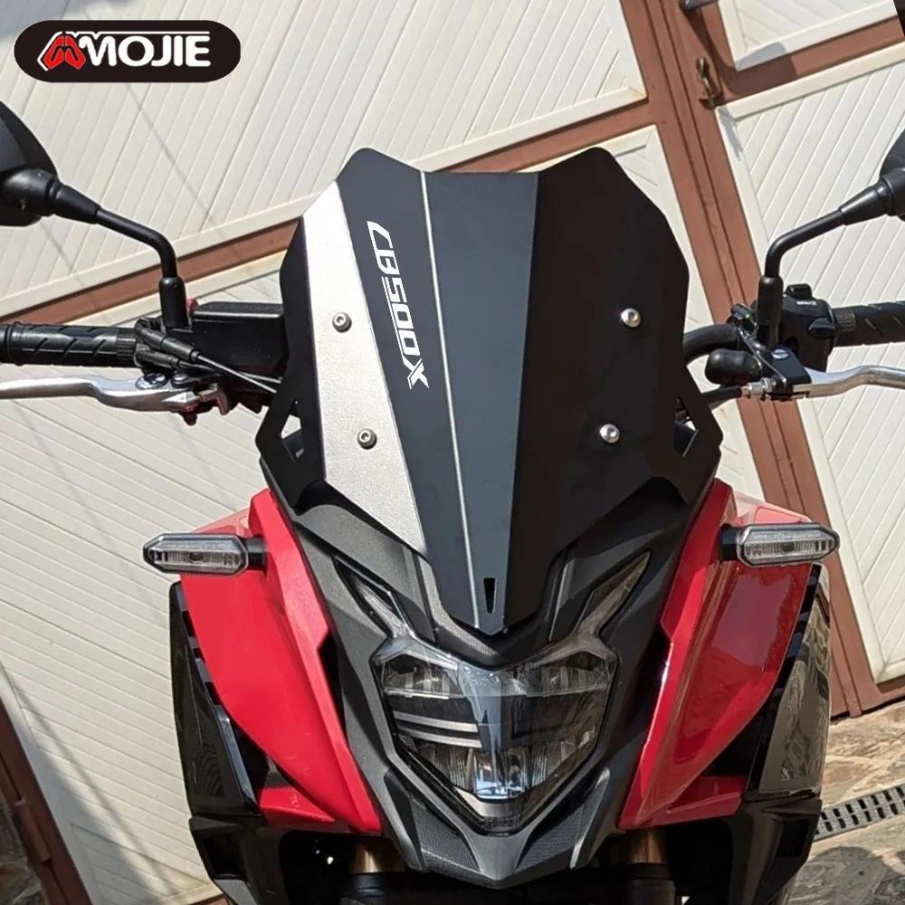 MM รถจักรยานยนต์ CB500X กระจกกระจก WIND Deflector WIND SHIELD สําหรับ Honda CBX500 CBX 500 CB500 CB 