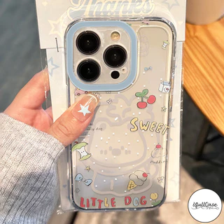 เคสไอโฟน 17 เคสใส ลายหมาดัชชุน สติกเกอร์ สไตล์ฮิต สำหรับ IPhone 13 17 15 8 7 16 Plus Air 14 11 16 15 12 Pro Max XR X XS