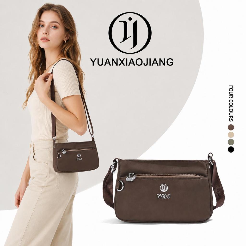 YUANXIAOJIANG กระเป๋าอ๊อกซ์ฟอร์ดผู้หญิง น้ำเบา ทนทาน สะพายข้าง/สะพายไหล่ได้ มี4สีให้เลือก เข้ากับทุกชุดเหมาะใช้ในทุกวัน