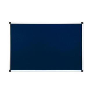 บอร์ดกำมะหยี่ขอบอลูมิเนียม 90x120 ซม. น้ำเงิน ONE