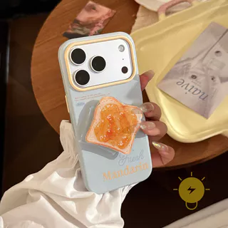 For เคสไอโฟน with Griptok TPU Matcha Bagel with Griptok เคส Phone Case For iPhone 17 Pro Max 16 15 14 13 Cover Aesthetic Korean Cute