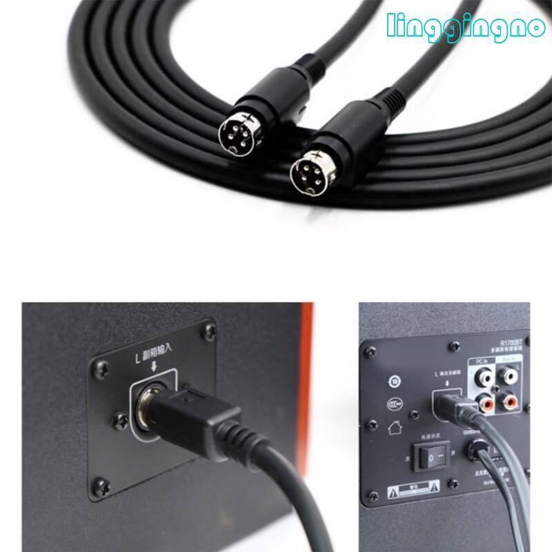 RR Fidelitys 4Pin DIN ลําโพงสําหรับ R1700BTR1600TIII ลําโพงการเชื่อมต่อ