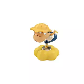 อินเทรนด์สามารถหมุนได้ Crayon Shin chan Spinning รูปตกแต่งเครื่องประดับขนาดเล็กสําหรับ Office Desktop Car Center คอนโซล Ideal ของขวัญวันเกิดสําหรับแฟนอะนิเมะ