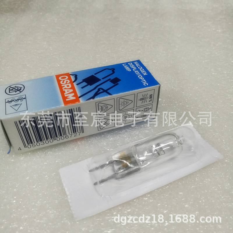 คลังสินค้าพร้อม OSRAM OSRAM โคมไฟทังสเตนตุ๋น 64640HLX 24V150W 50 ชั่วโมง G6.35 แหล่งกําเนิดแสงโปรเจค