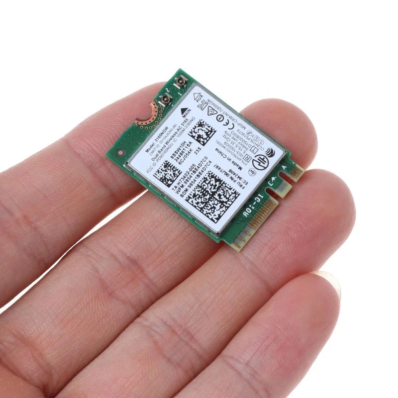 2.4G NGFF สําหรับ M.2 Wifi การ์ด 3165NGW Dual Band Wireless-AC การ์ด 802.11