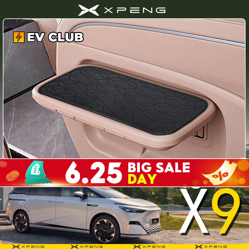 2024/2025/2026 xpeng X9 EV/xiaopeng accessory MVP Dedicated Two-Row ทางเดินจัดเก็บแผ่นกันลื่น Anti-Scratch ทนต่อการสึกหรออุปกรณ์ตกแต่งภายในการปรับเปลี่ยนอุปกรณ์เสริม ราคาถูก Shopee Lazada