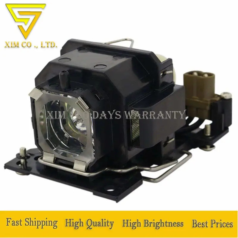 DT00781 โปรเจคเตอร์โคมไฟสําหรับ Hitachi CP-RX70 CP-X1 CP-X2 CP-X253 HCP-60X HCP-70X HCP-75X 76X ED-X