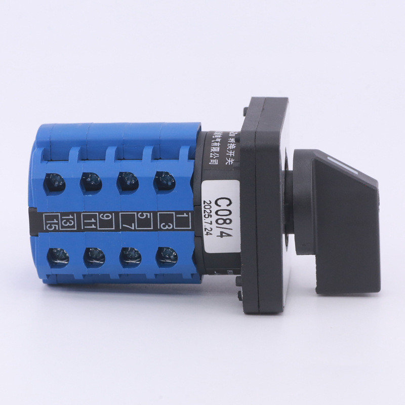 LW26-20 C08/4 สองสายสี่ส่วนแปดสาย 8P Power Cut-off Channel แปด-in แปด-out Universal Conversion Swit