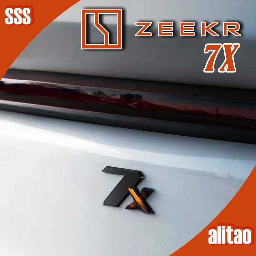 [READY]ZEEKR 7X Car sticker Metallic matte zeekr 7x Car decoration accessories Q0MS