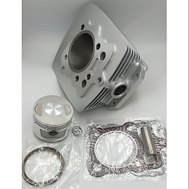 ชุดเสื้อสูบ lifan 200cc ก้านกระทุ้ง รหัสเครื่อง 163fml-2 ขนาด63mm