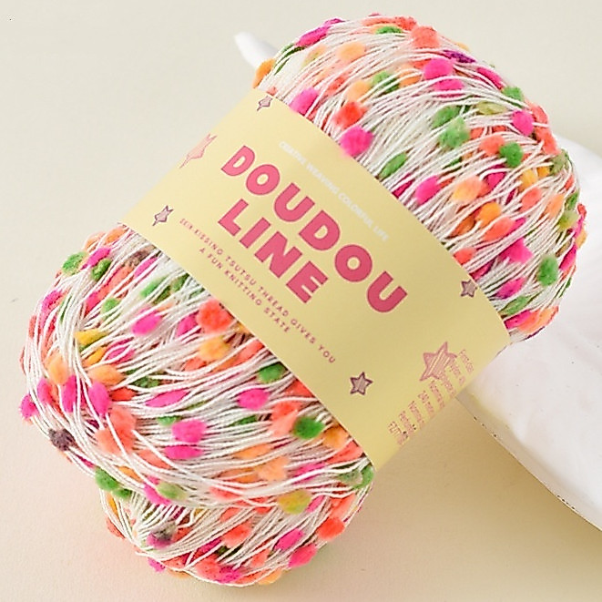 เส้นด้าย 50g เส้นด้าย Hand-Knitted DIY ถักผ้าพันคอเส้นด้าย [NO.1-14]