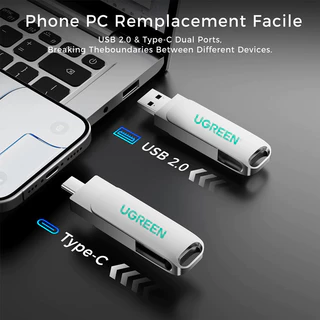 Ugreen OTG ไดรฟ์ปากกา Usb 512GB 1TB 2TB TYPE-C แฟลชไดรฟ์ PenDrive สําหรับ Android iPhone 15/16/17