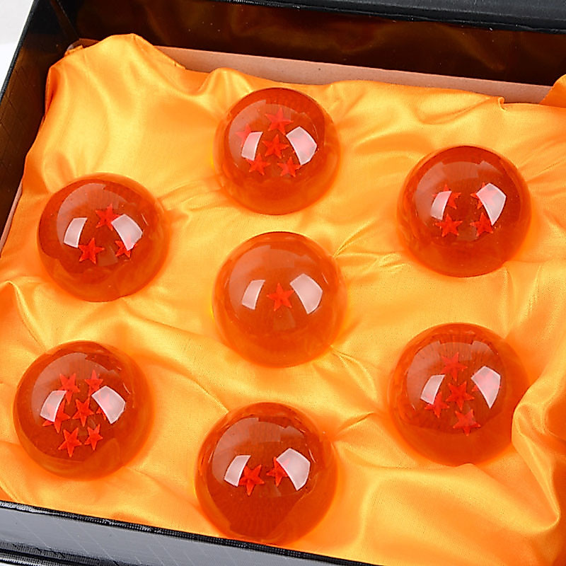 7รูปแบบ3.5ซม.Dragon Ball Zอะนิเมะรูปคริสตัลบอลของเล่น1 2 3 4 5 6 7 Star Dragon Ballเดสก์ท็อปตกแต่งของเล่นเด็กของขวัญ