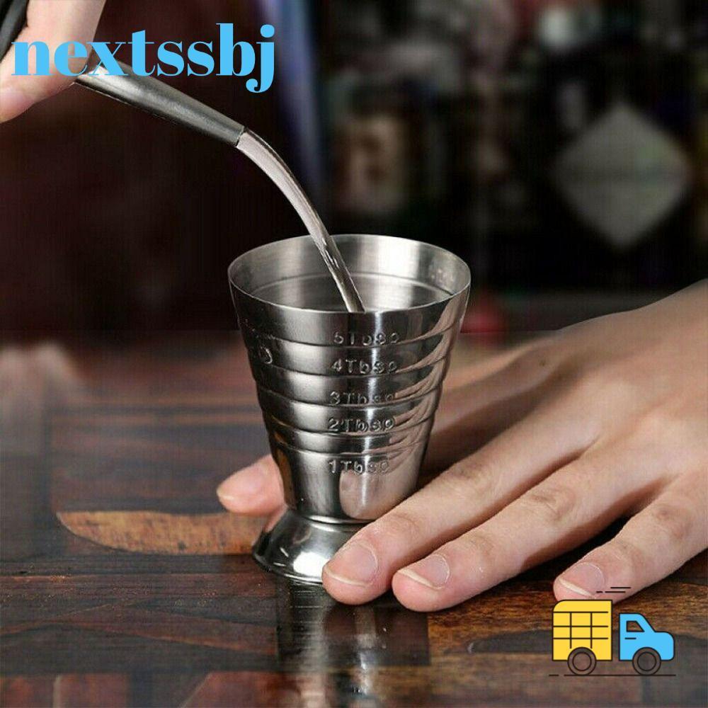 Didi ถ้วยตวงสแตนเลส 75ml 3 สเกล แก้วค็อกเทล สำหรับบาร์