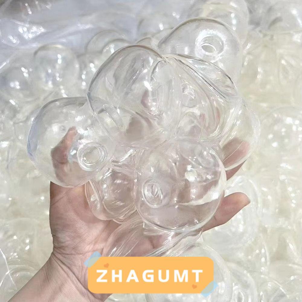 ZHAGUMT366KB 10PCS Air Ball ของเล่น,ทรงกลม Squishy Squeeze ของเล่น,ตลก Squishy Texture ช้า Rebound บรรเทาความวิตกกังวลความเครียดบรรเทาของเล่นเด็กวันเกิด Party