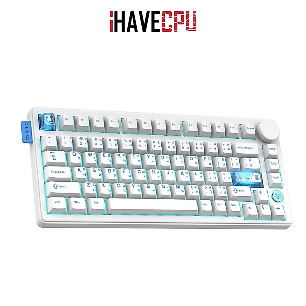 คีย์บอร์ด (keyboard) iHAVECPU ONIKUMA HANE MT706 81-KEY 3 MODE (EN/TH)