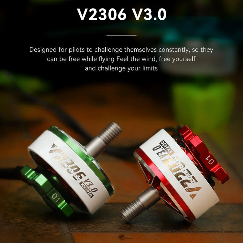 T-MOTOR Velox V2306 V3 มอเตอร์โดรนชิ้นส่วน DIY Brushless Racing Freestyle Drones มอเตอร์มอเตอร์ไร้แป