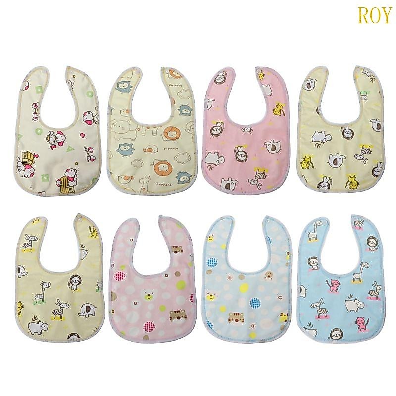 ROY Baby Feeding Bibs ผ้าพันคอเด็กใหม่ผ้าพันคอน้ําลายสําหรับสามเหลี่ยม Dribble Bib ผ้าเช็ดน้ําลายเด็กสําหรับสามเหลี่ยม