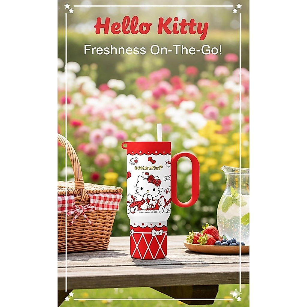 Sanrio แก้วเก็บอุณหภูมิ 750Ml. SUS316 ดีไซน์น่ารัก แบรนด์ Sanrio คุณภาพสูง สำหรับการใช้งานทั่วไป