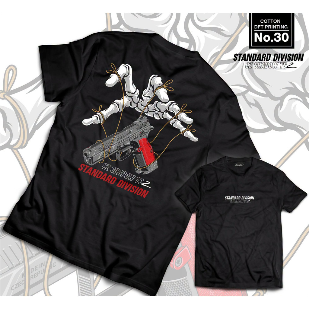เสื้อยืด 💥 เสื้อยืด CZ SHADOW TS2 - STANDARD DIVISION 💥 ผ้าฝ้ายแท้  S-5XL
