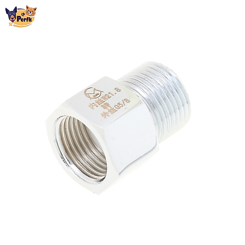 Perfk ตัวแปลงอะแดปเตอร์ถังตู้ปลาสําหรับตัวควบคุม Co2 G5/8,W21.8,M22