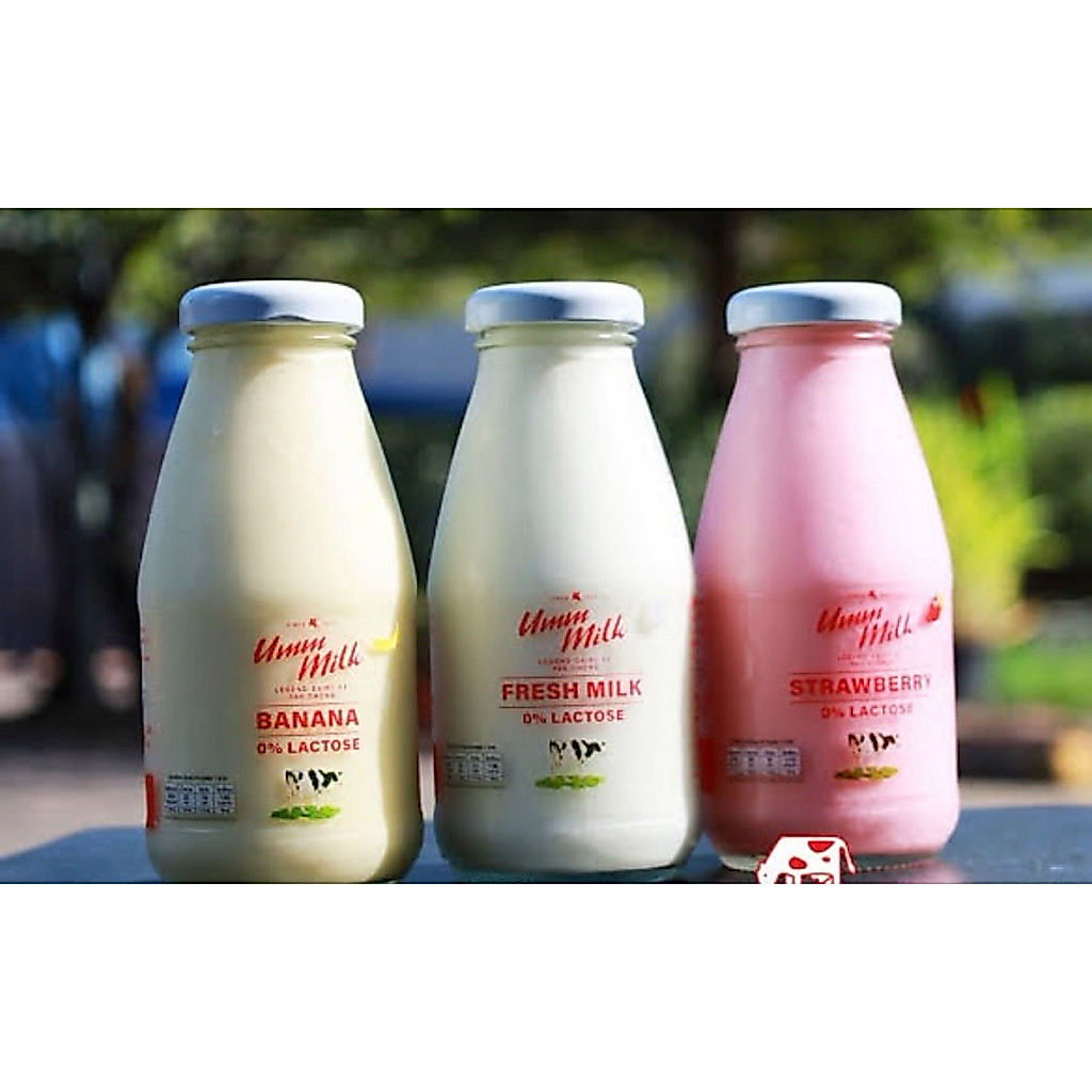 Umm Milk อืมมมิ้ลค์นมสดแลคโตสฟรีจากฟามโชคชัย 225มล.