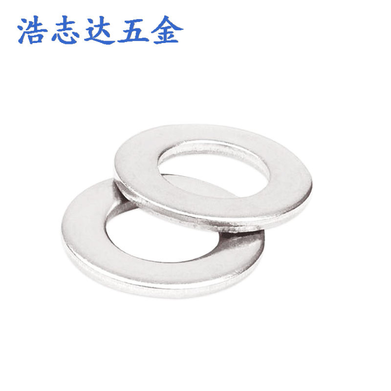 Popular~304Stainless steel standard flat washers/Meson/Gasket M1.6M2M2.5M3M4M5M6M8M10-M203z