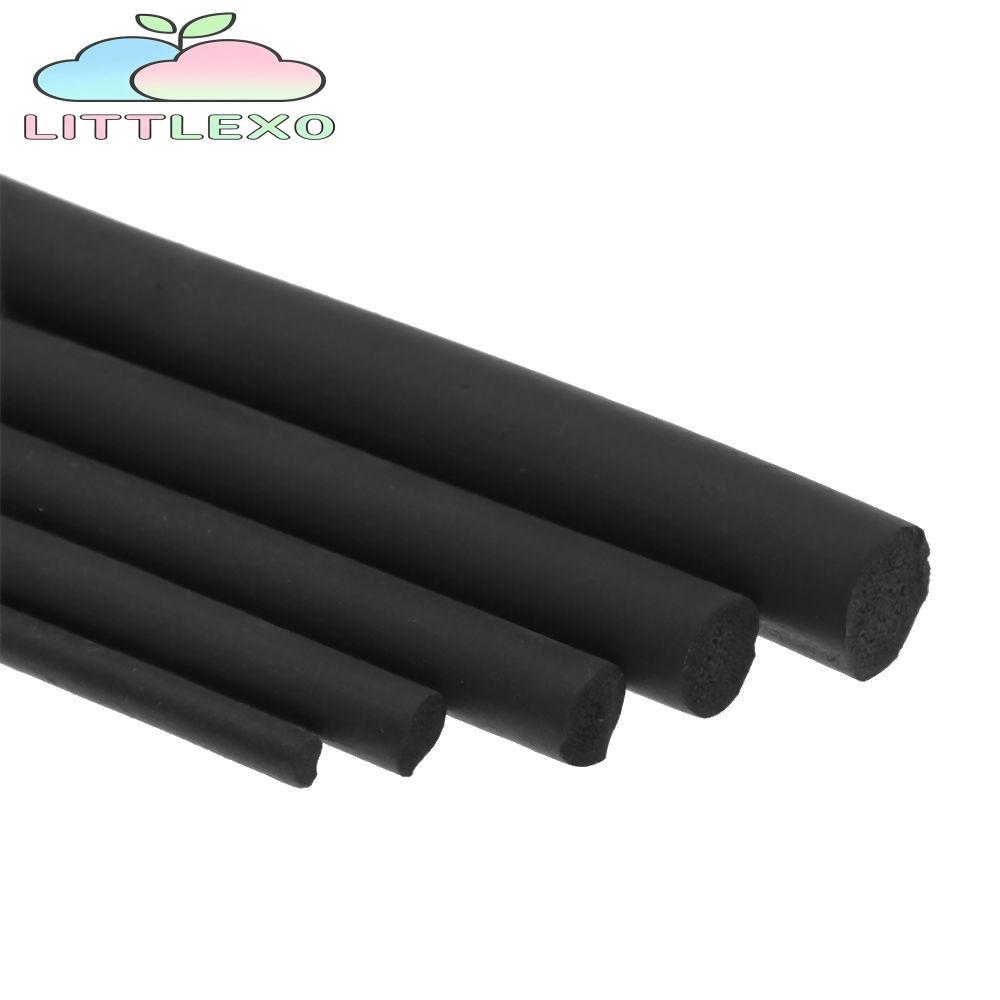LITTLEX 5M Seal Strip Soundproof Industrial O Shape ทนความร้อน Draught Excluder