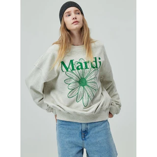 ❤️‍🔥 FLOWERMARDI / SWEATSHIRT RAGLAN FLOWERMARDI STONE EMBELL