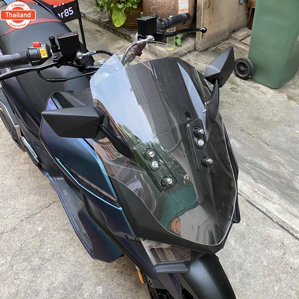 ชิวหน้าGPXDrone150 แถมฟรีกระจกติดชิว ชิวหน้าโดรน ชิวแต่งGPX Drone150 ของแต่งGPX Drone150 ชิวDrone ชิ