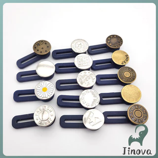 Jnv กระดุมขยายเอว เพิ่มขนาดรอบเอวกางเกง สายบุฟเฟ่ต์ต้องไม่พลาด jeans buttons