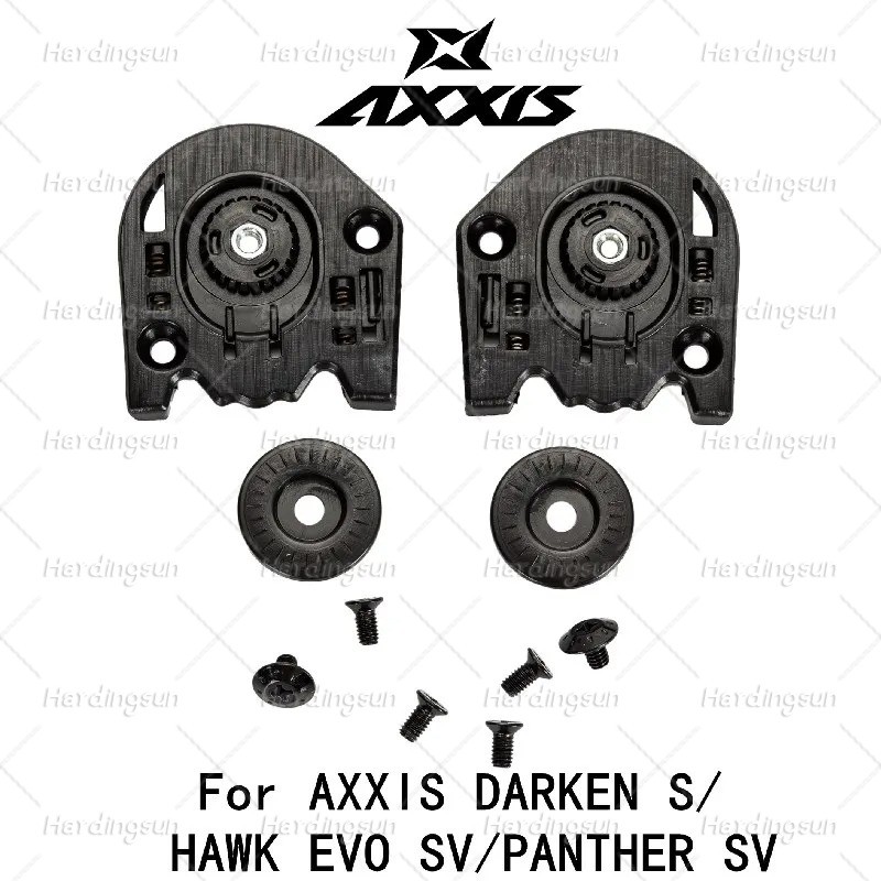 อุปกรณ์เสริมฐานโล่หมวกกันน็อคสําหรับ AXXIS DARKEN S PANTHER SV HAWK EVO SV หมวกกันน็อคกลไกขวานชิ้นส่
