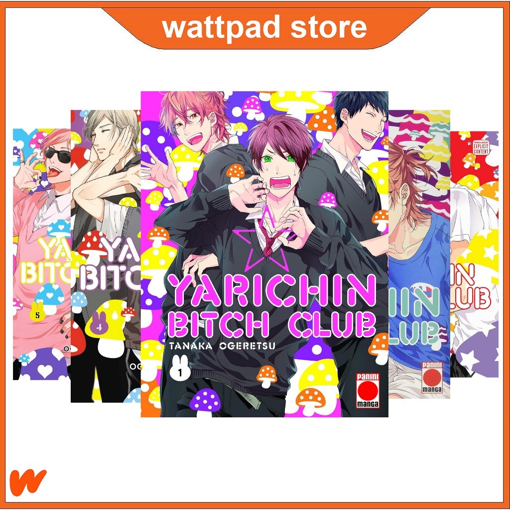 Yarichin B*tc Club Manga (5 เล่ม)