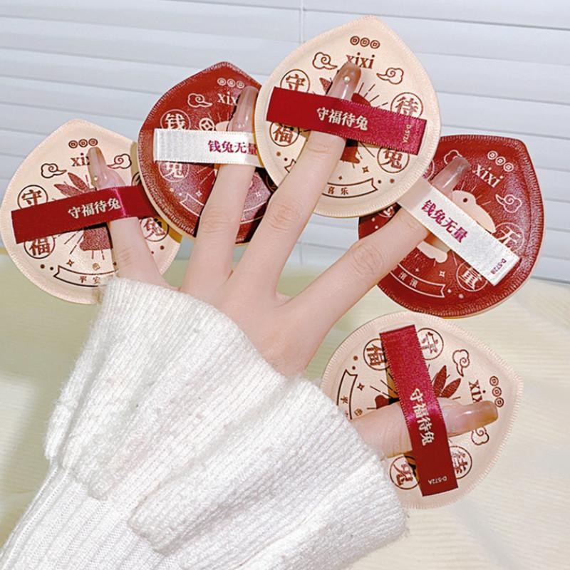 5PCS ขนาดใหญ่ Foundation พัฟแต่งหน้าแป้งคอนซีลเลอร์ Highlighter ครีมเครื่องปั่น Applicator เครื่องสํ