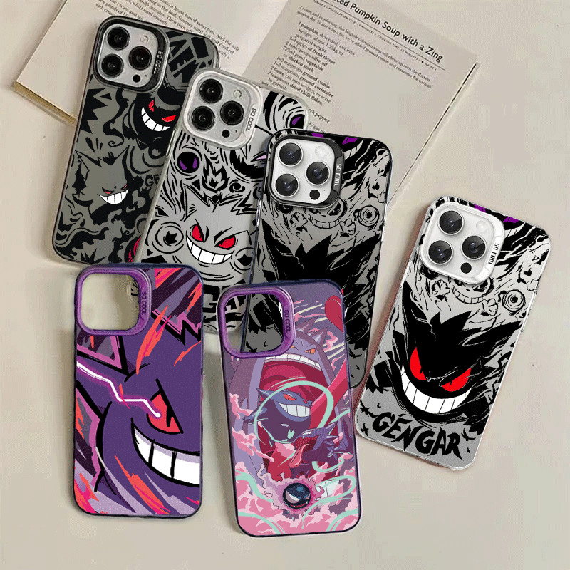 Pokemon Gengar เคสโทรศัพท์สําหรับ OnePlus NORD 4 3 Lite 5G NORD CE 3 4 2 5G 8T เกมน่ารัก PC Hard