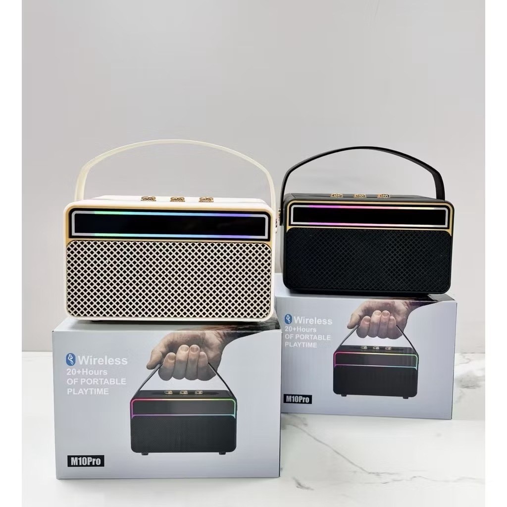 M10 ลำโพง Stockwell II แบบ3ตัวปรับ ลำโพงบลูทูธ ลำโพงบลูทูธเบสหนัก Bluetooth Speaker KILBURNll ไร้สาย