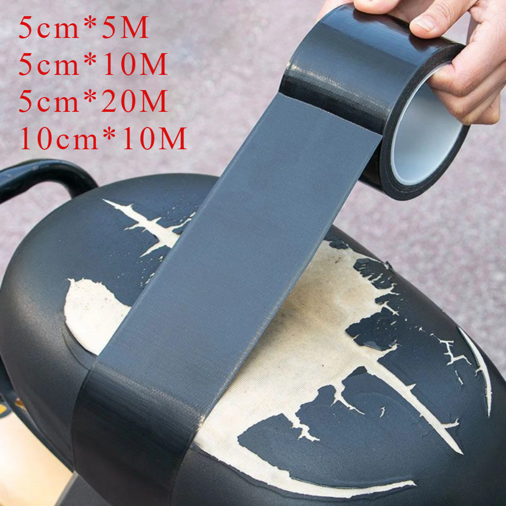 Self Adhesive Leather Repair Tape DIY Black Repair Tape for Sofa Car Seats Handbags Jackets Furnitur